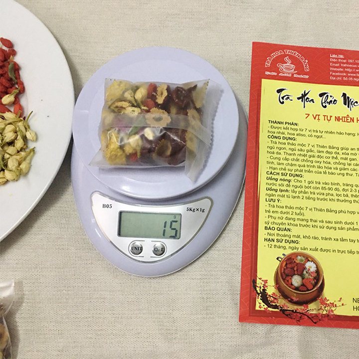 Trà Dưỡng Nhan 7 Vị Thảo Mộc - Ảnh 3